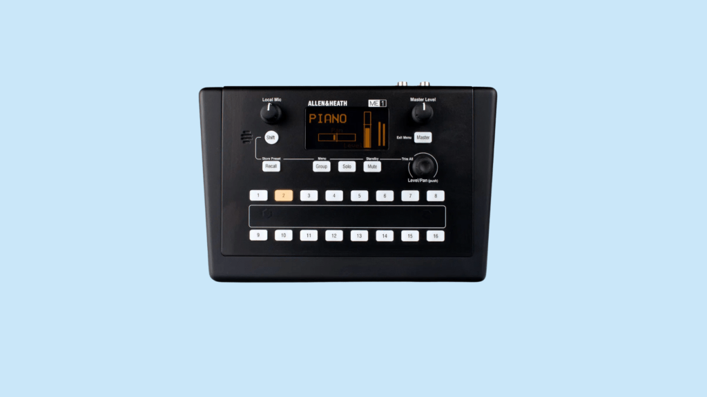 Allen & Heath ME-1 Personal Monitor Mixer | Configuration