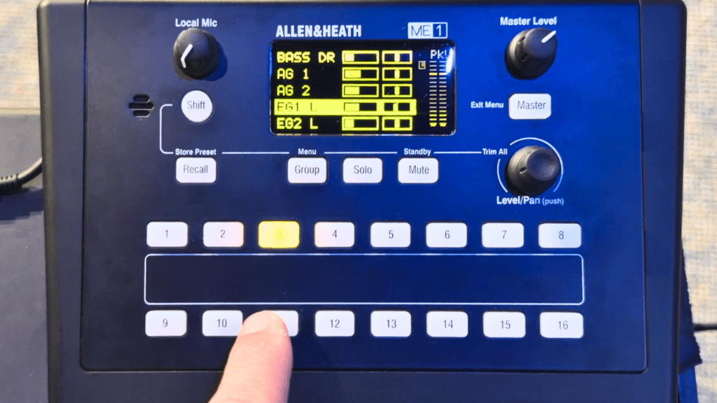 Allen & Heath ME-1 Personal Mixer | Operator Quick Start